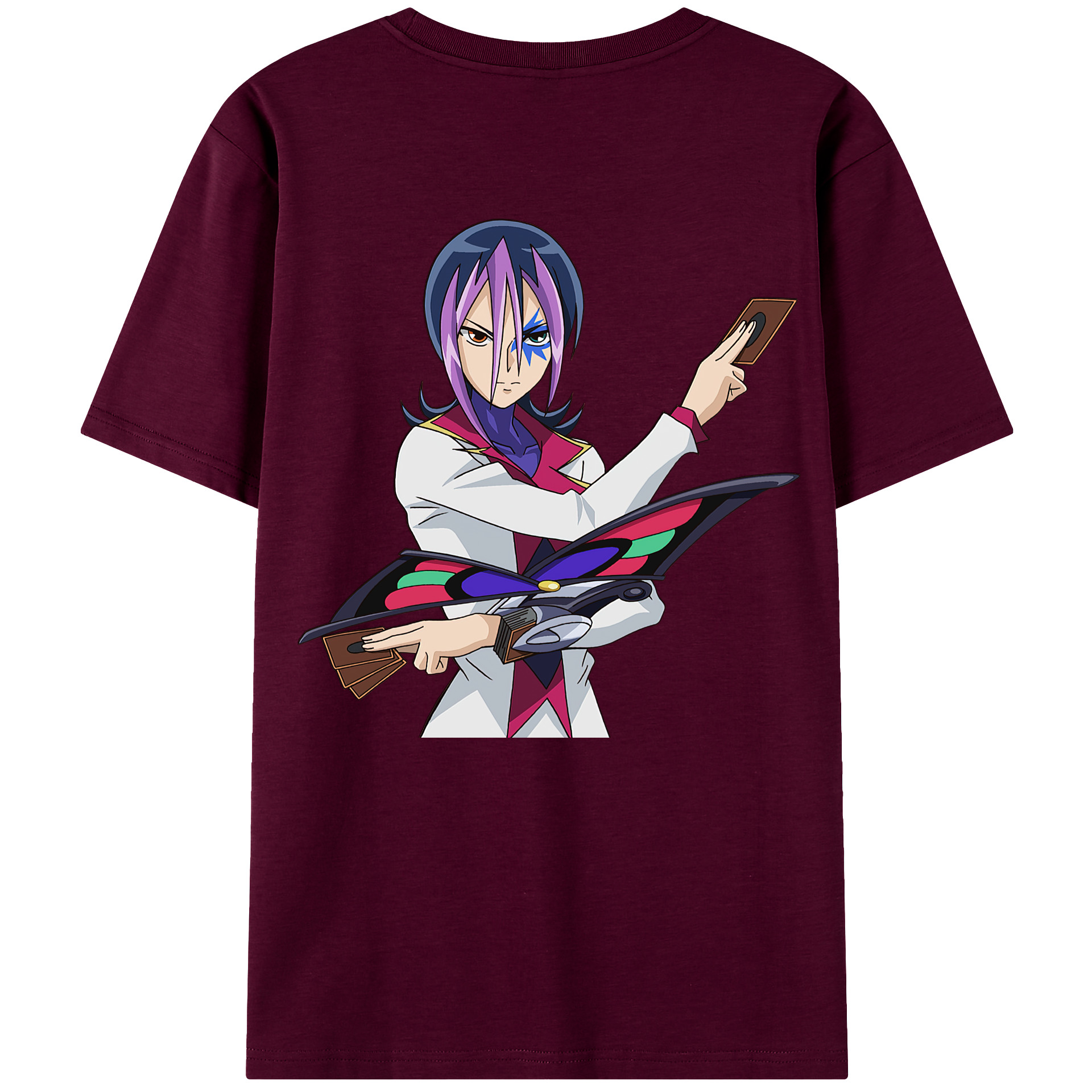 （画像用） 遊☆戯☆王 Yu-Gi-Oh! レディース半袖Tシャツ(バックプリント)
